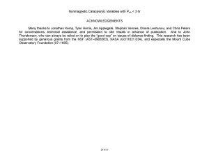 Nonmagnetic Cataclysmic Variables with P_orb < 3 hr