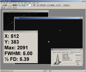 MaxIM DL, version 3.07